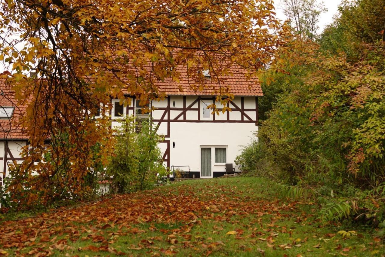 Ferienwohnung Haus An Der Werbe Waldeck  Exterior foto