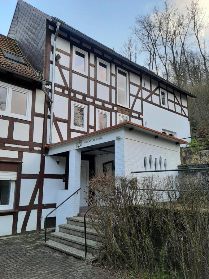 Ferienwohnung Haus An Der Werbe Waldeck  Exterior foto
