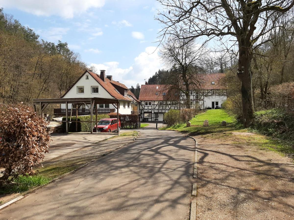 Ferienwohnung Haus An Der Werbe Waldeck  Exterior foto